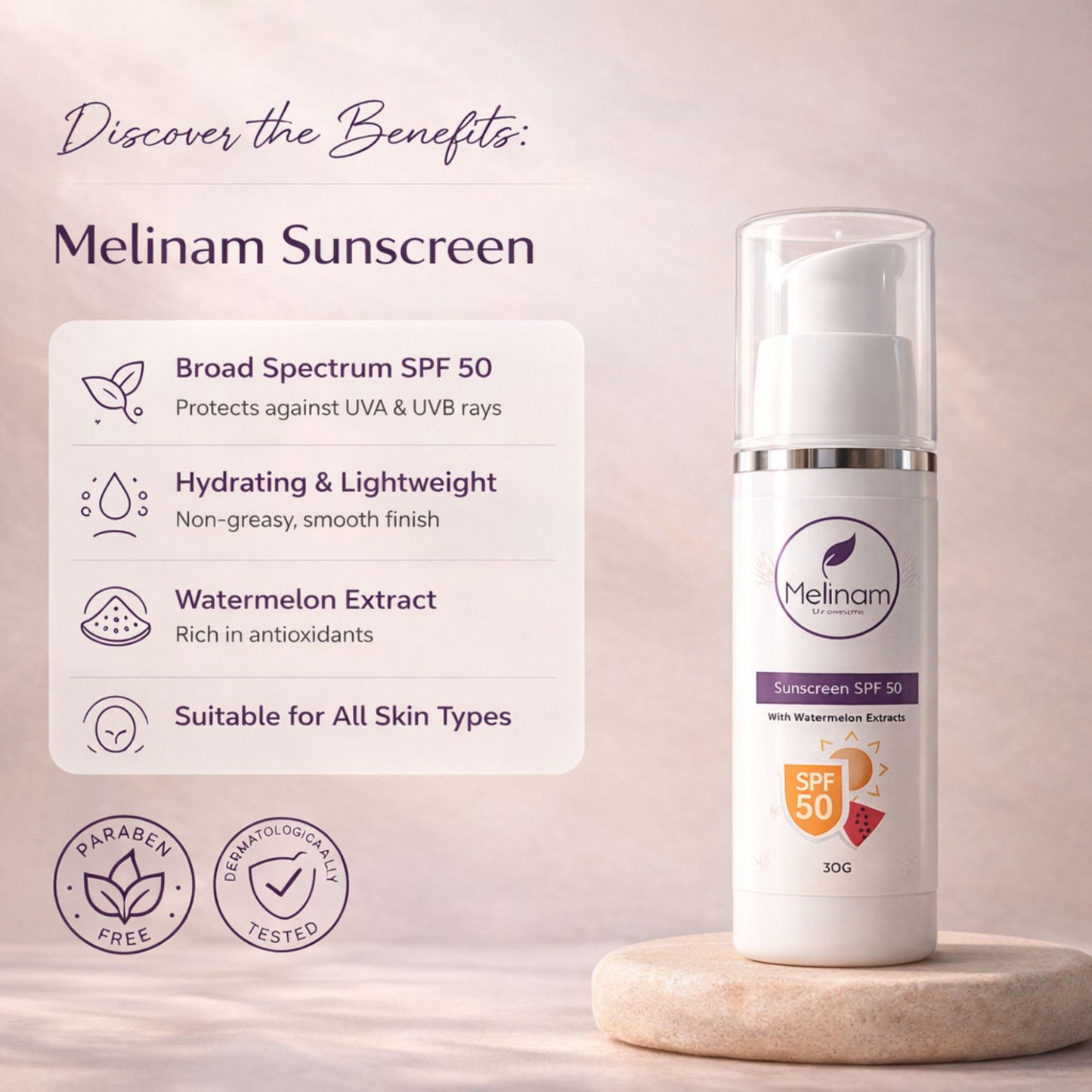 Sunscreen SPF 50