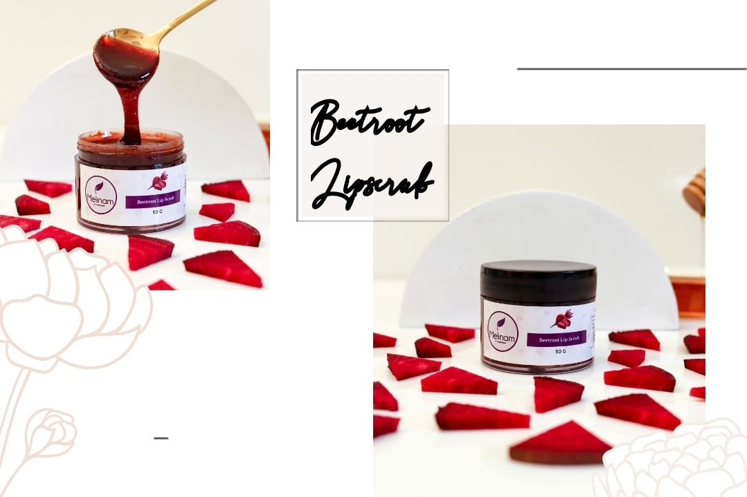 Beetroot Lip Scrub.