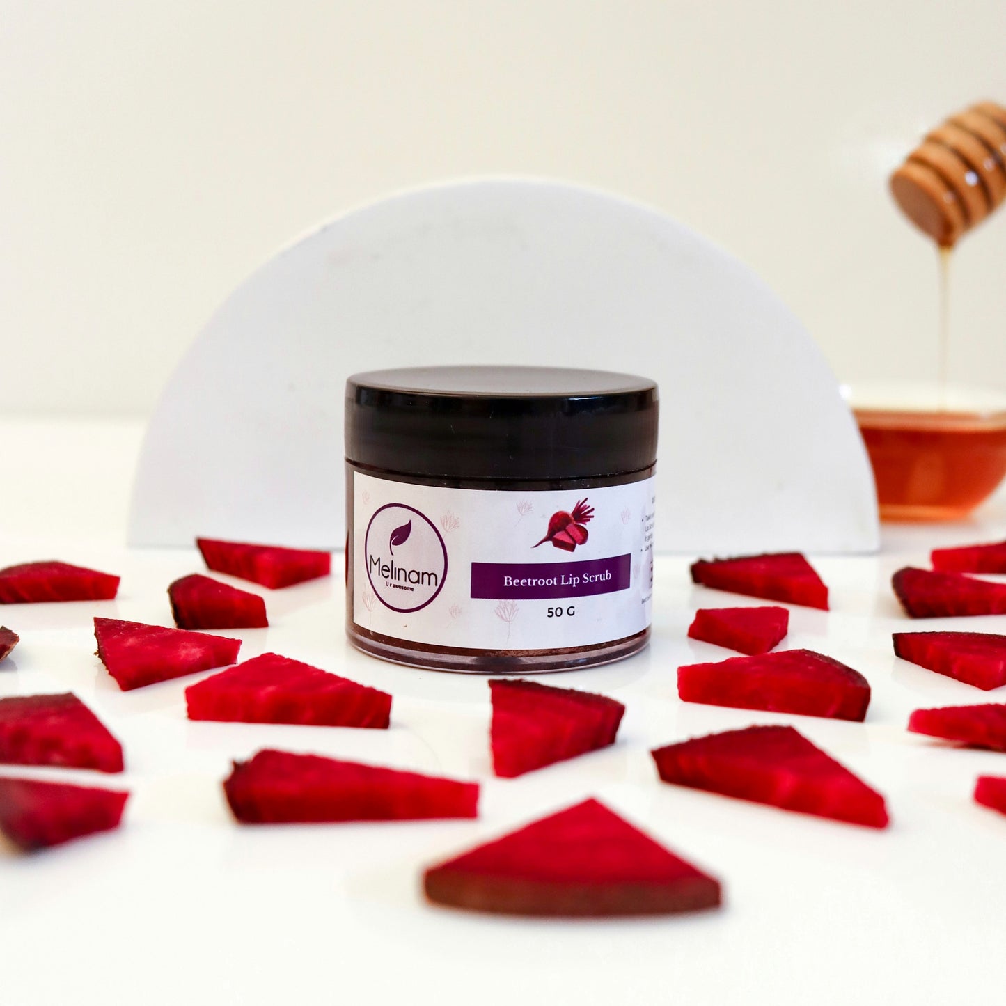 Beetroot Lip Scrub.
