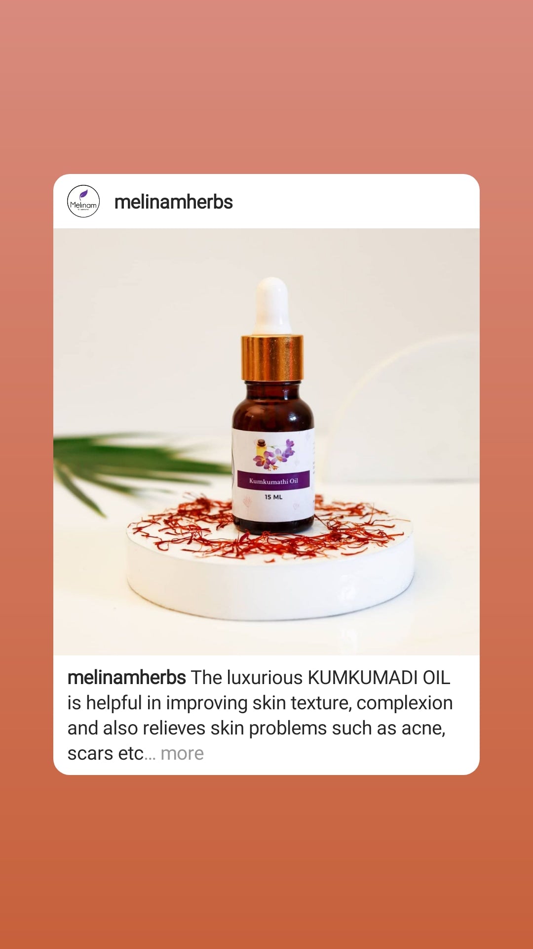 Kumkumadi Oil