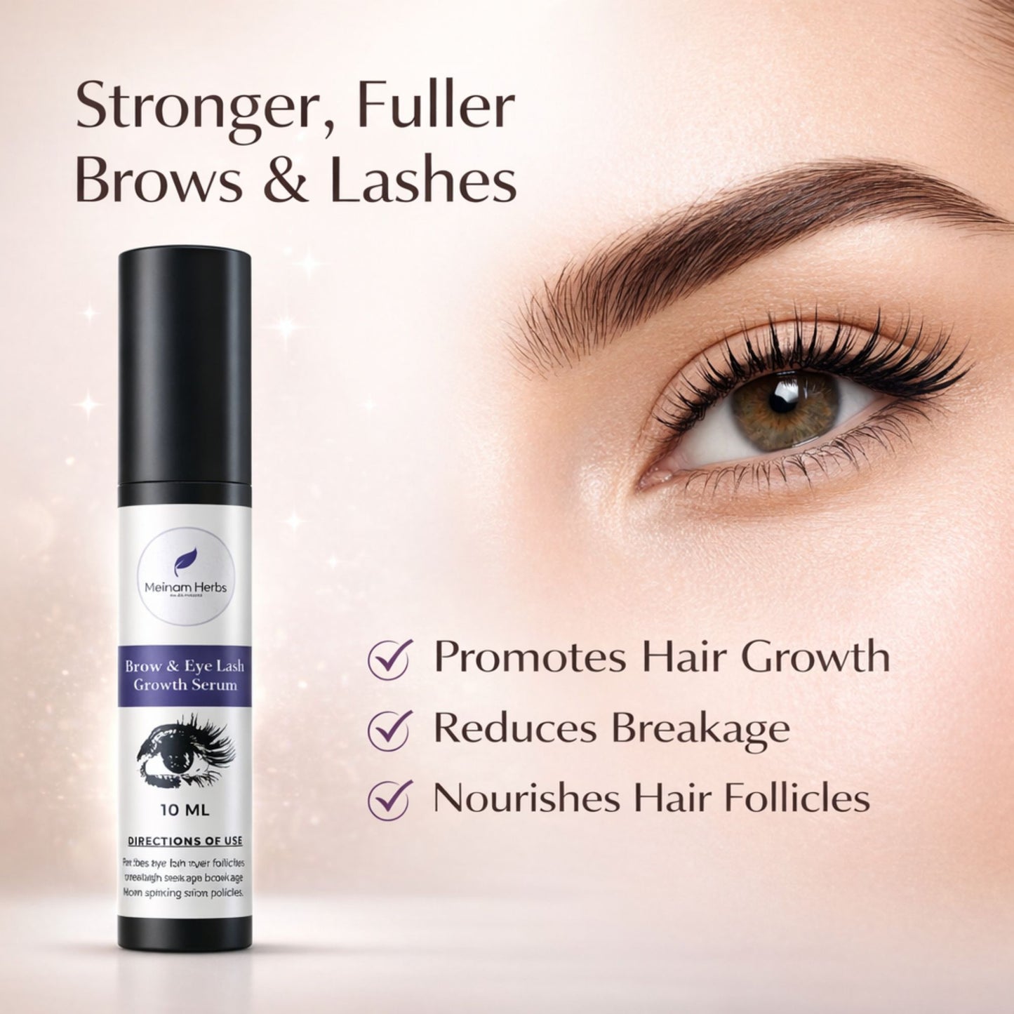 Melinam Herbs Eyebrow & Lash Growth Serum