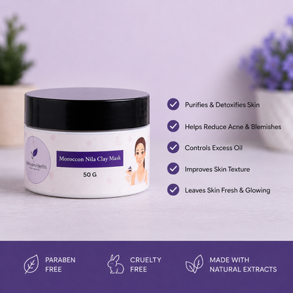 Moroccon Nila Clay Mask