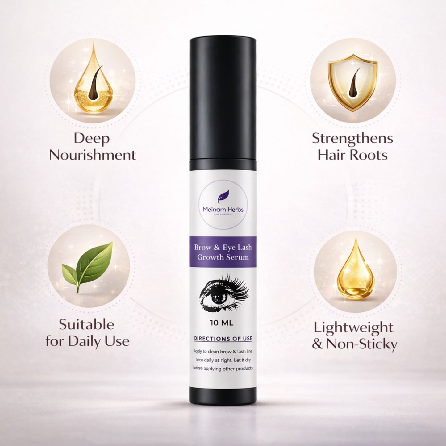 Melinam Herbs Eyebrow & Lash Growth Serum