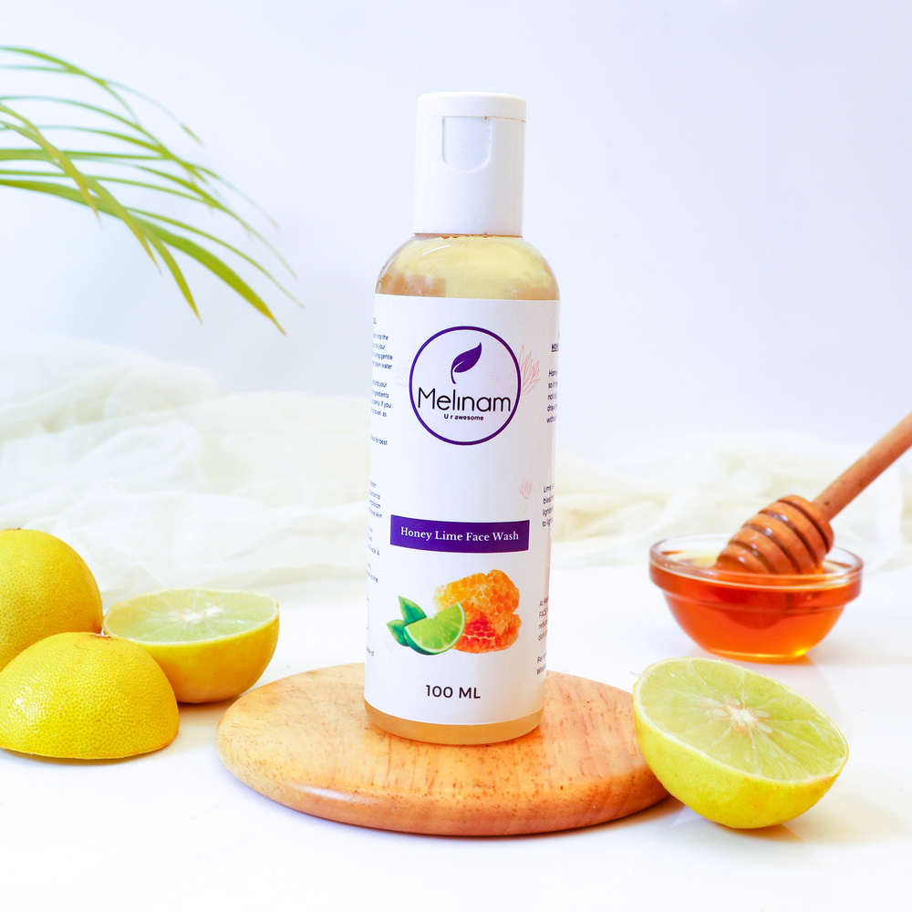 Honey lime face wash