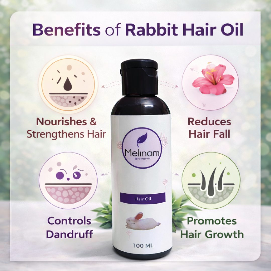 Rabbit Blood Hair Oil